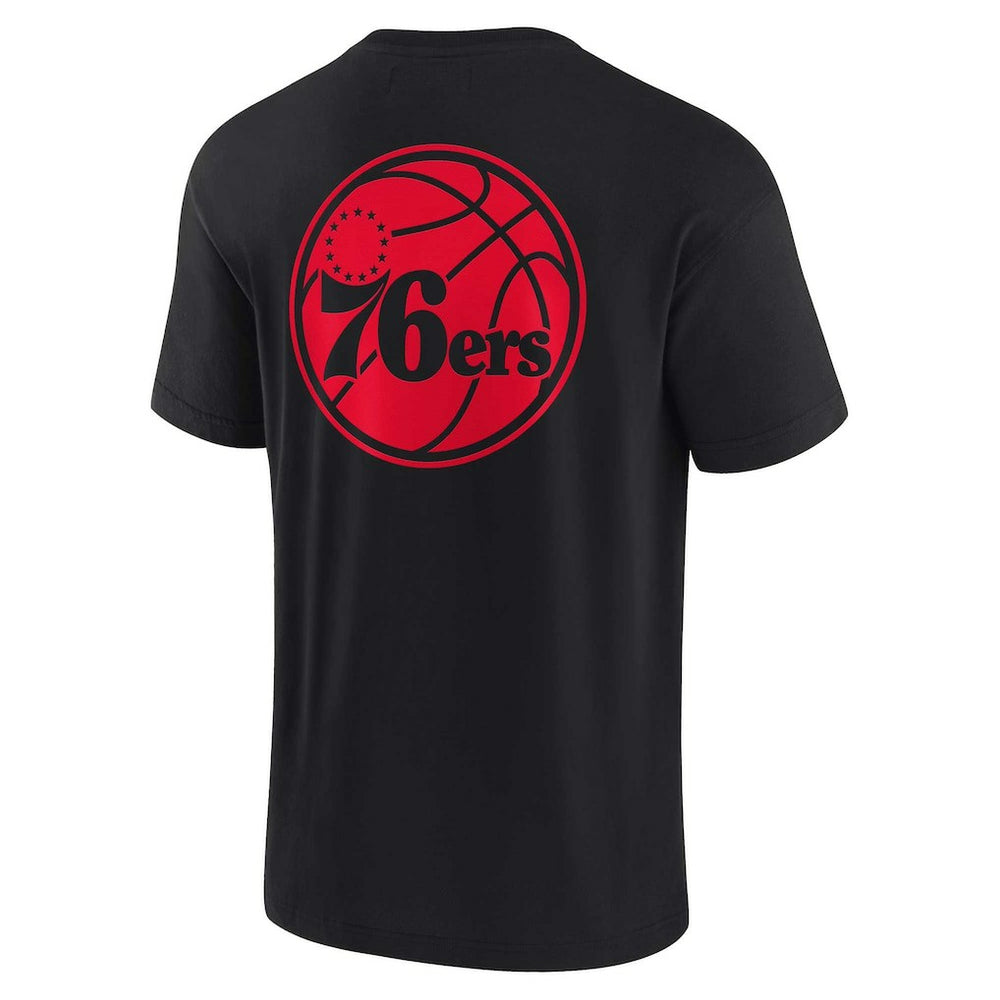 Fanatics Philadelphia 76ers Unisex Elements Super Soft Short Sleeve T-Shirt Black