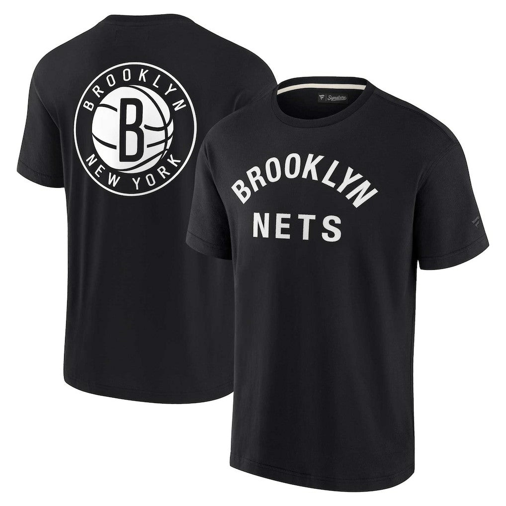 Fanatics Brooklyn Nets Unisex Elements Super Soft Short Sleeve T-Shirt Black