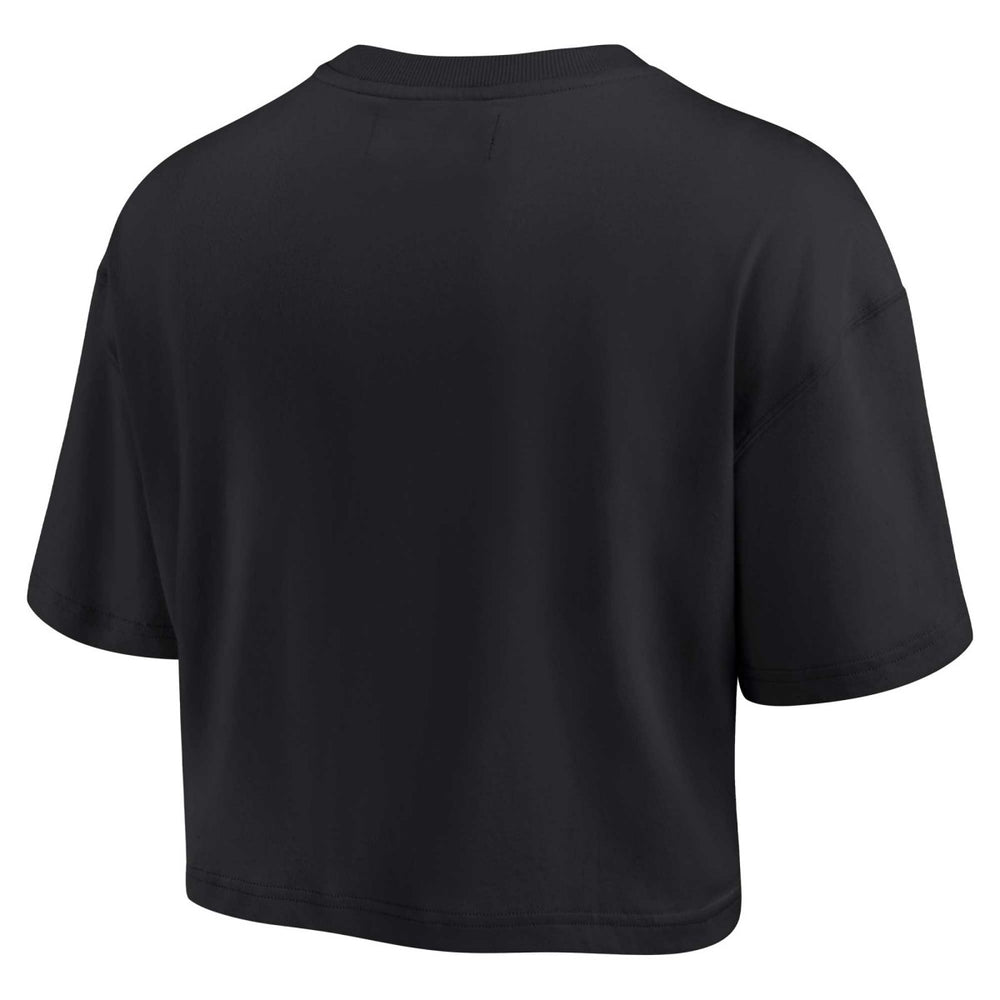 Fanatics Phoenix Suns Women's Elements Super Soft Boxy Cropped T-Shirt Black