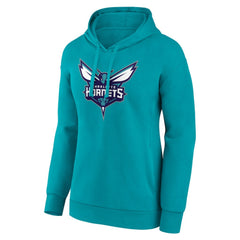 Charlotte Hornets Women's Team Primary Logo Pullover Hoodie Teal