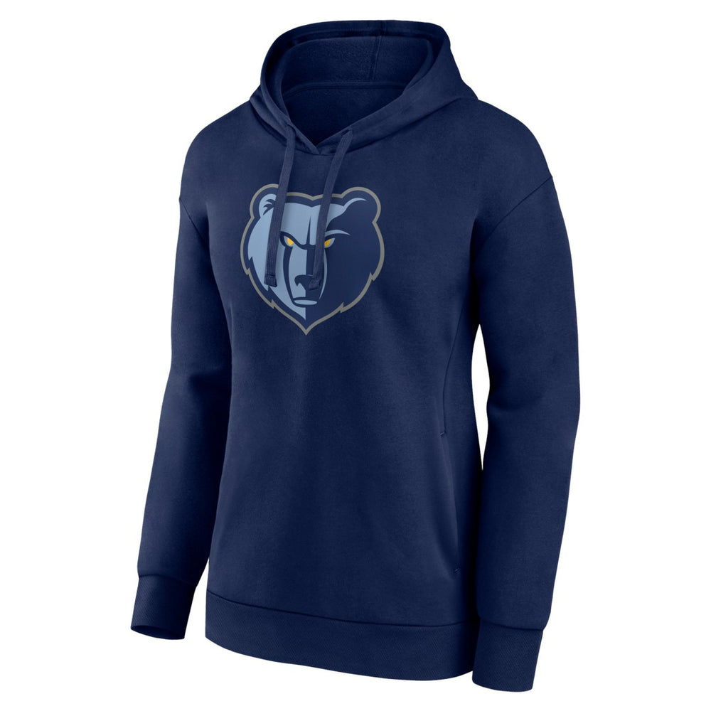 Memphis Grizzlies Women's Team Primary Logo Pullover Hoodie Navy