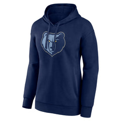 Memphis Grizzlies Women's Team Primary Logo Pullover Hoodie Navy