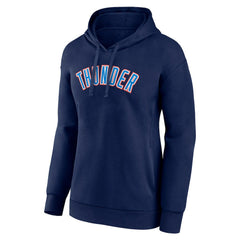 Oklahoma City Thunder Women's Wordmark Alt Pullover Hoodie Navy