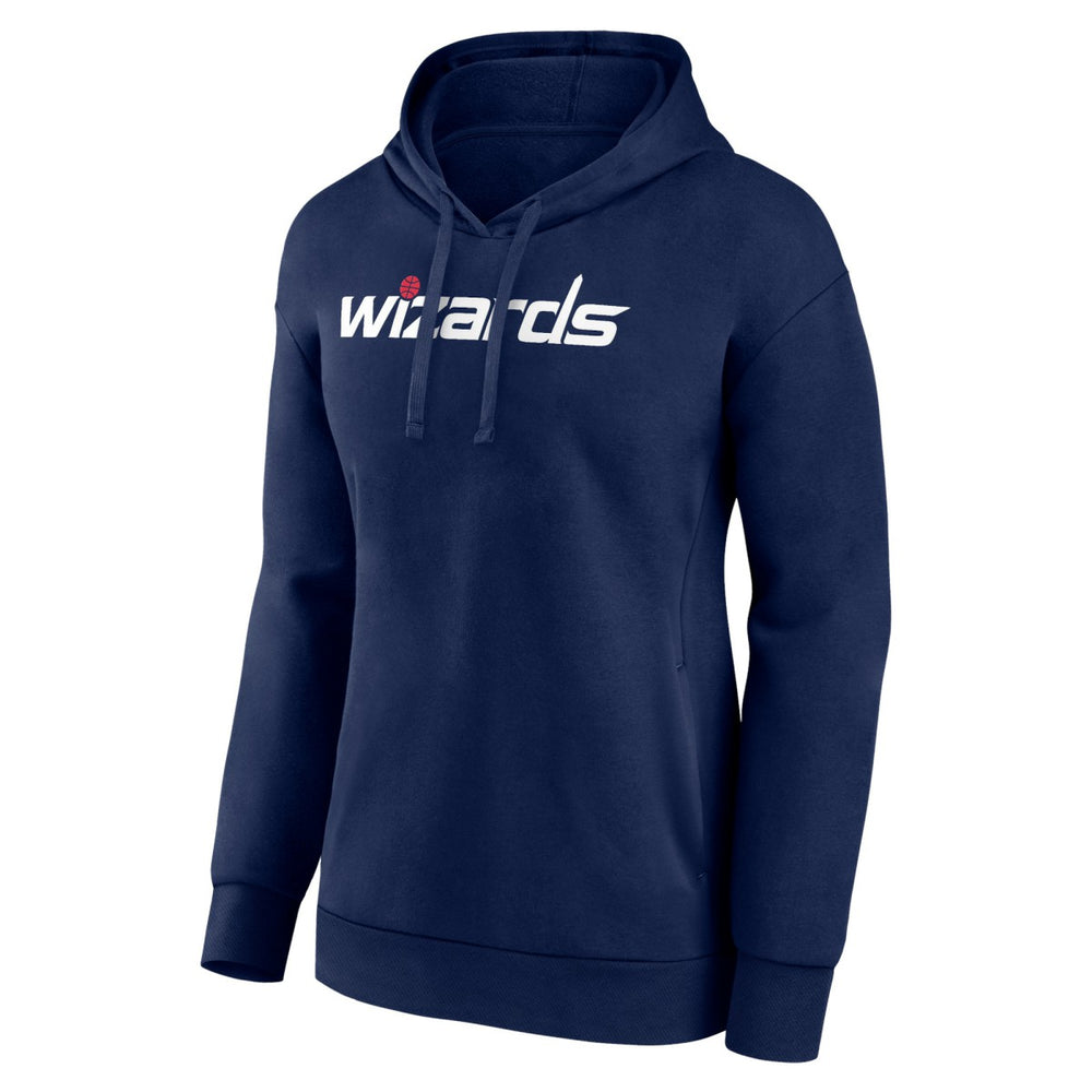 Washington Wizards Women's Wordmark Alt Pullover Hoodie Navy