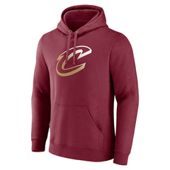 Cleveland Cavaliers Women's Gradient Logo Pullover Hoodie Wine