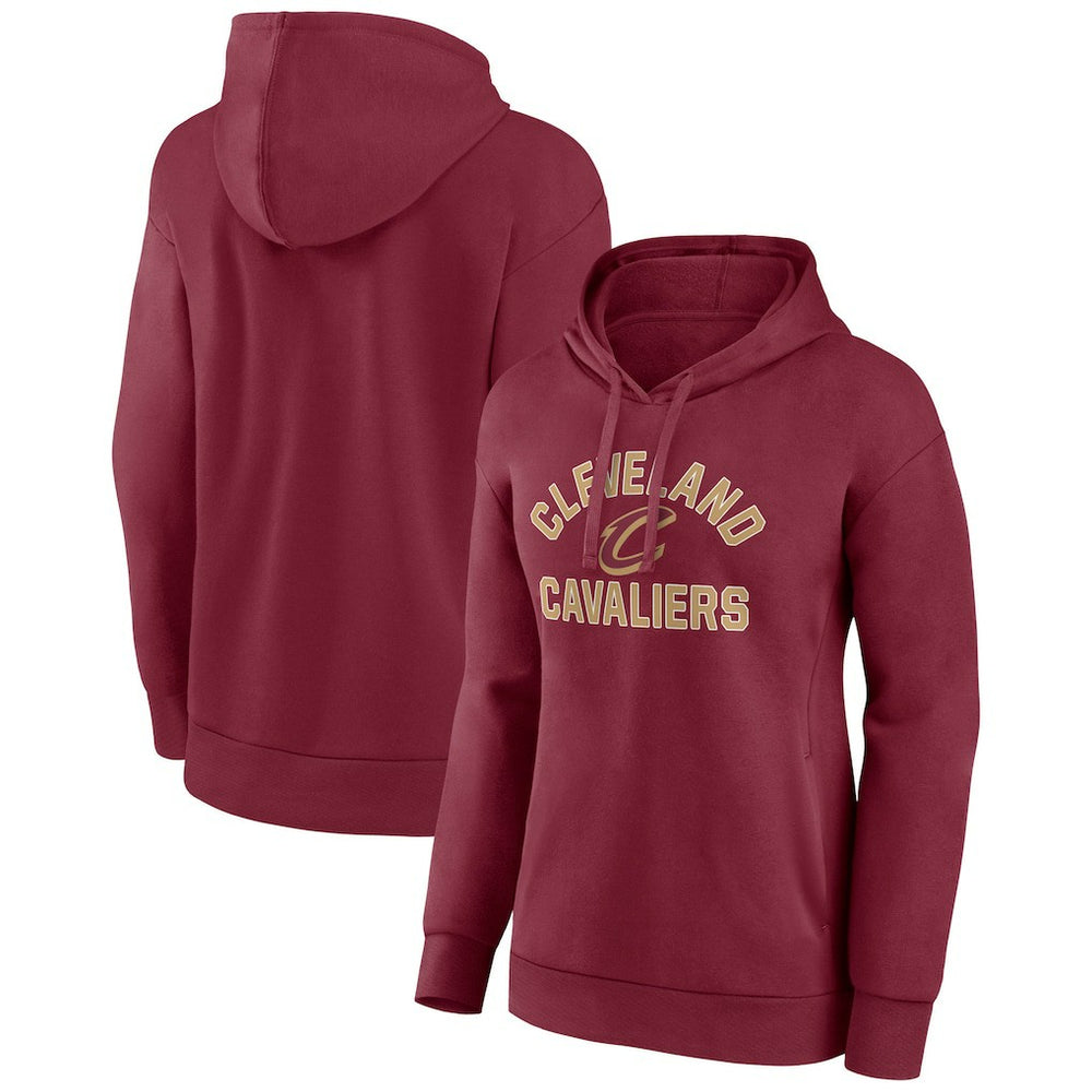 Cleveland Cavaliers Women's Overtime Pullover Hoodie Wine
