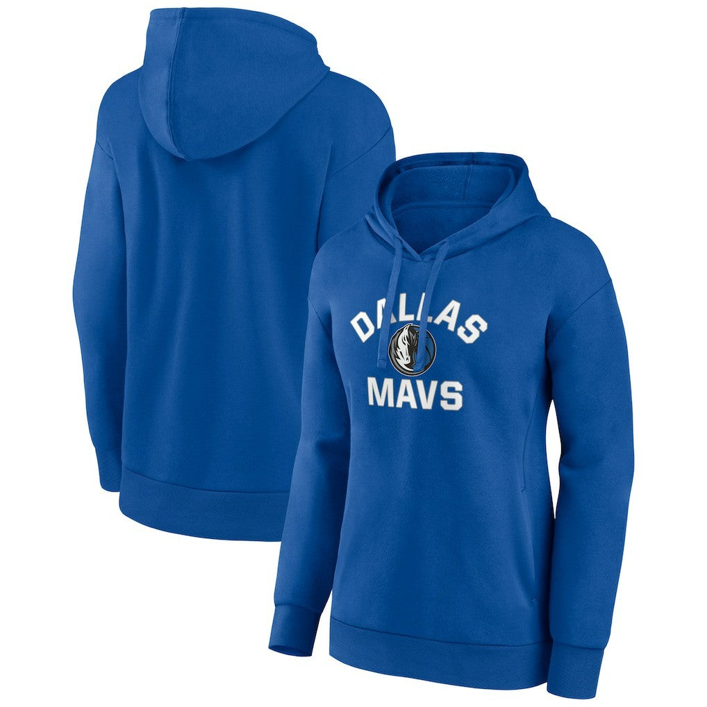 Dallas Mavericks Women's Overtime Pullover Hoodie Blue