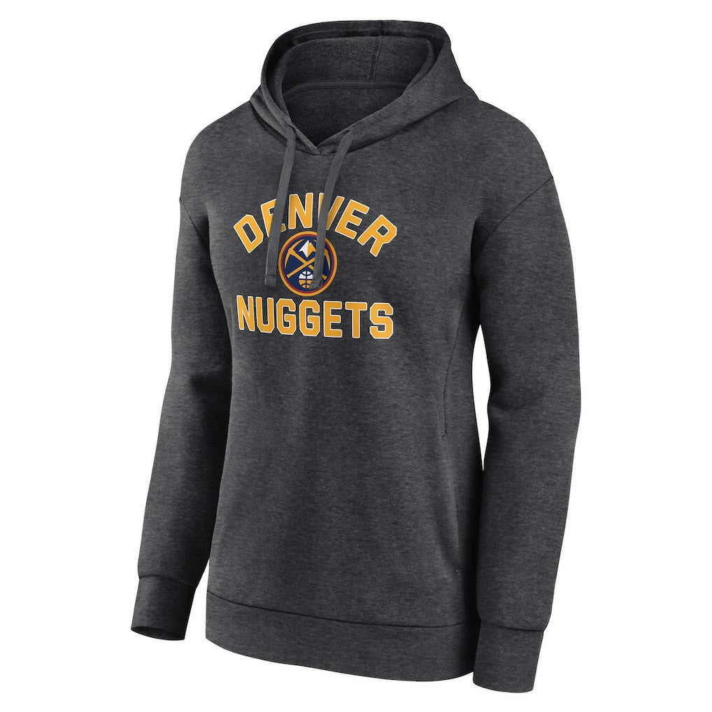 Denver Nuggets Women's Overtime Pullover Hoodie Charcoal