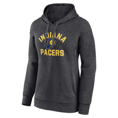 Indiana Pacers Women's Overtime Pullover Hoodie Charcoal