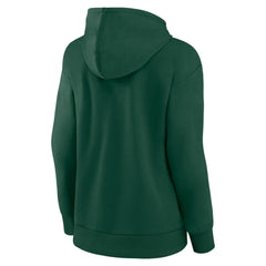 Milwaukee Bucks Women's Overtime Pullover Hoodie Hunter Green
