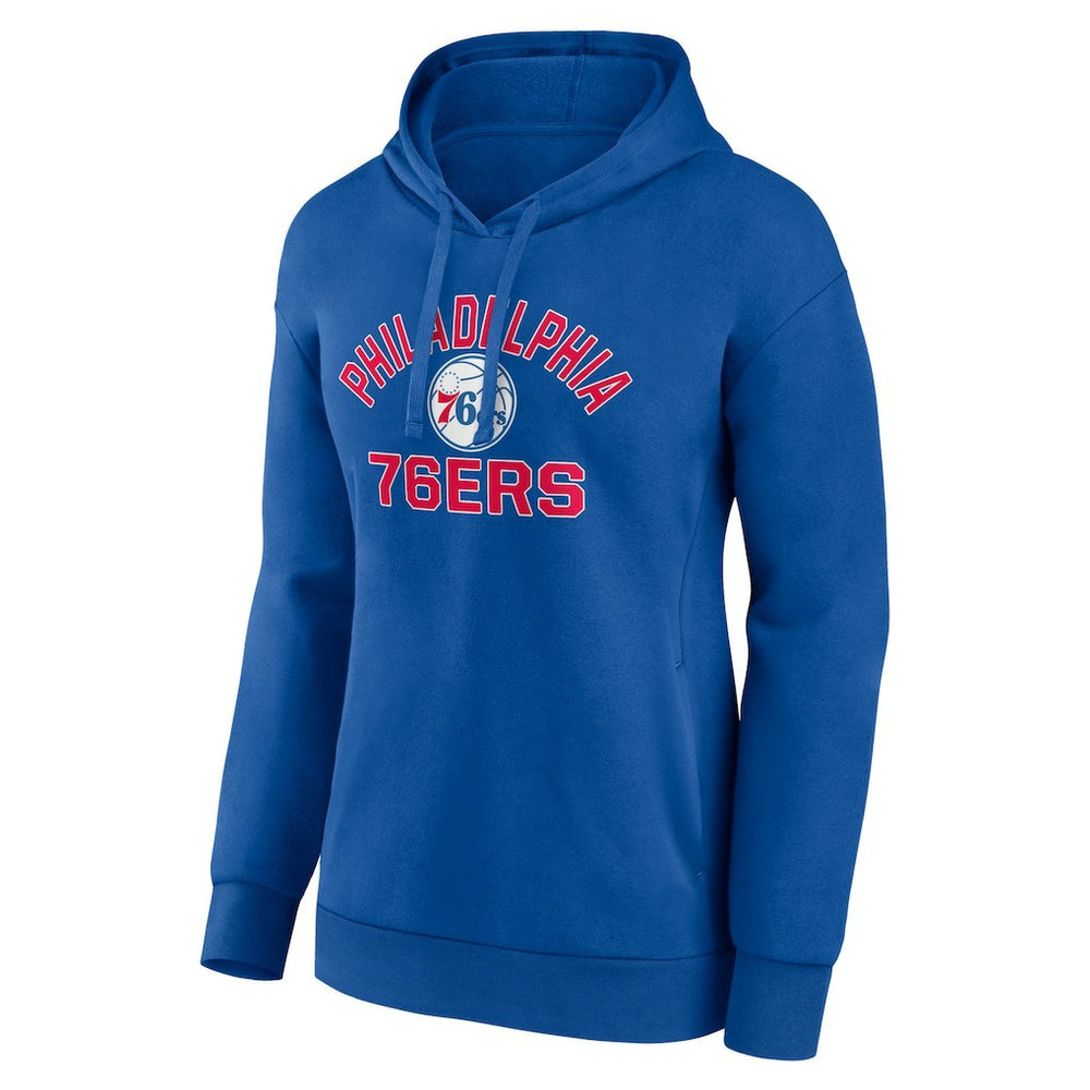 Philadelphia 76ers Women's Overtime Pullover Hoodie Royal