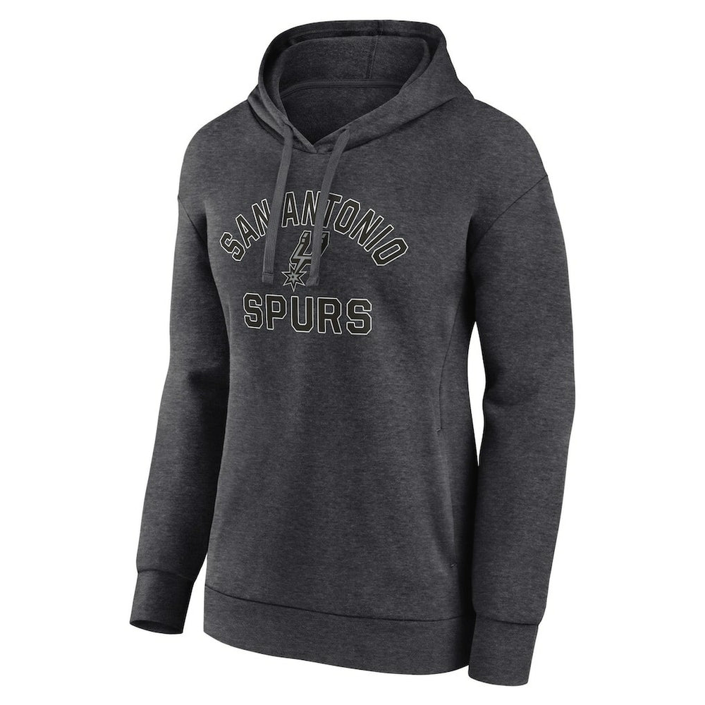 San Antonio Spurs Women's Overtime Pullover Hoodie Charcoal
