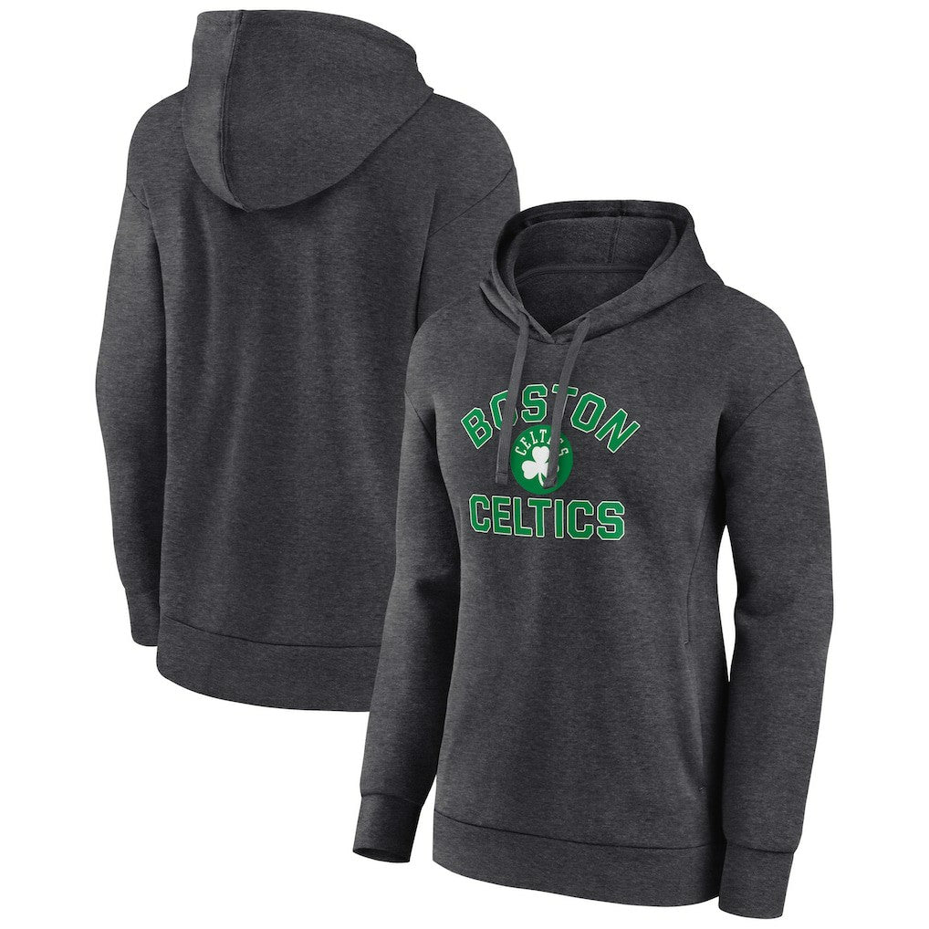 Boston Celtics Women's Overtime Pullover Hoodie Charcoal