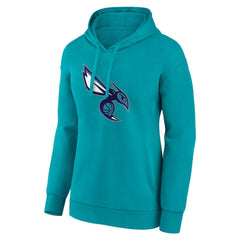 Charlotte Hornets Women's Alternate Logo Pullover Hoodie Teal