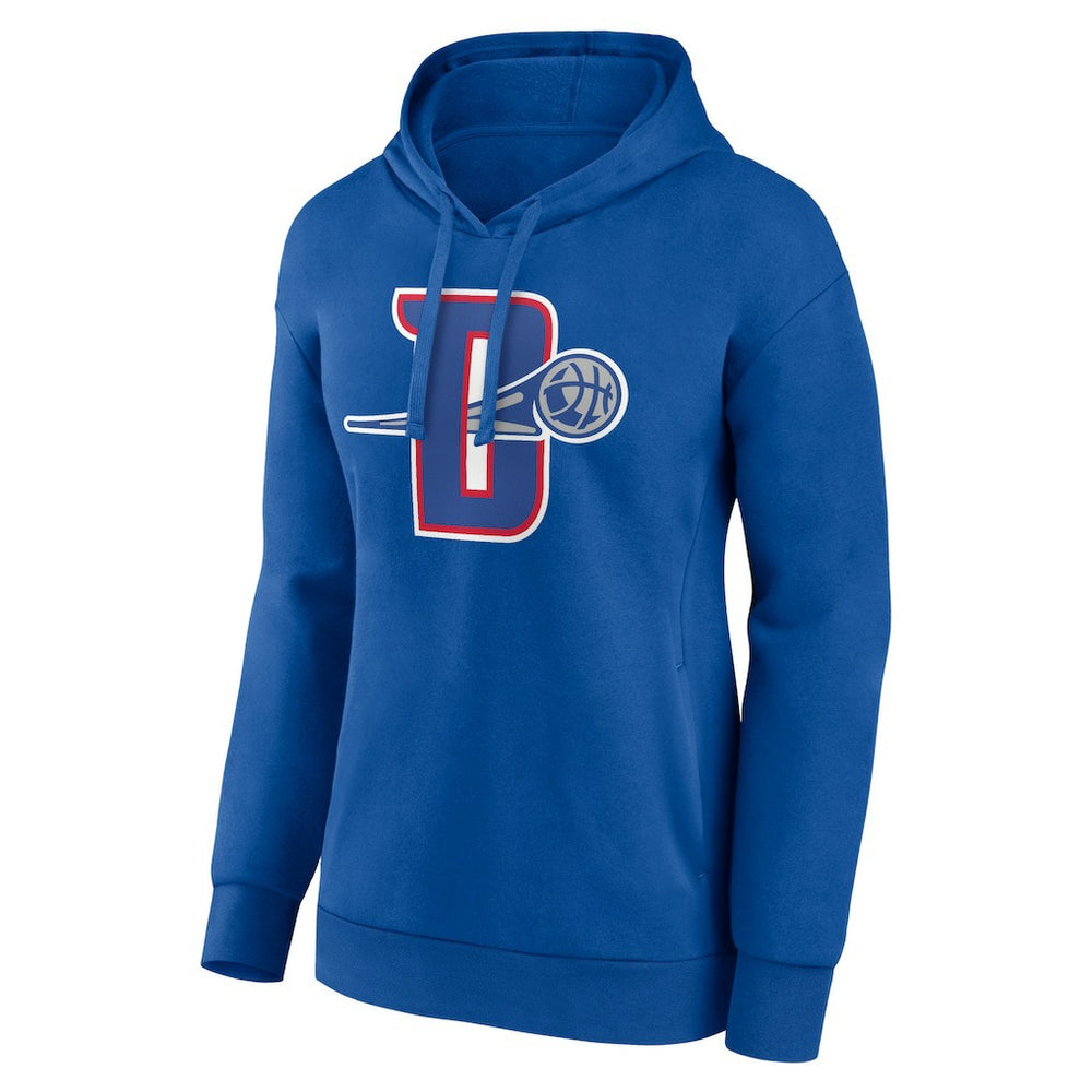 Detroit Pistons Women's Alternate Logo Pullover Hoodie Blue