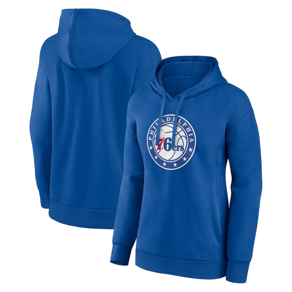 Philadelphia 76ers Women's Alternate Logo Pullover Hoodie Royal