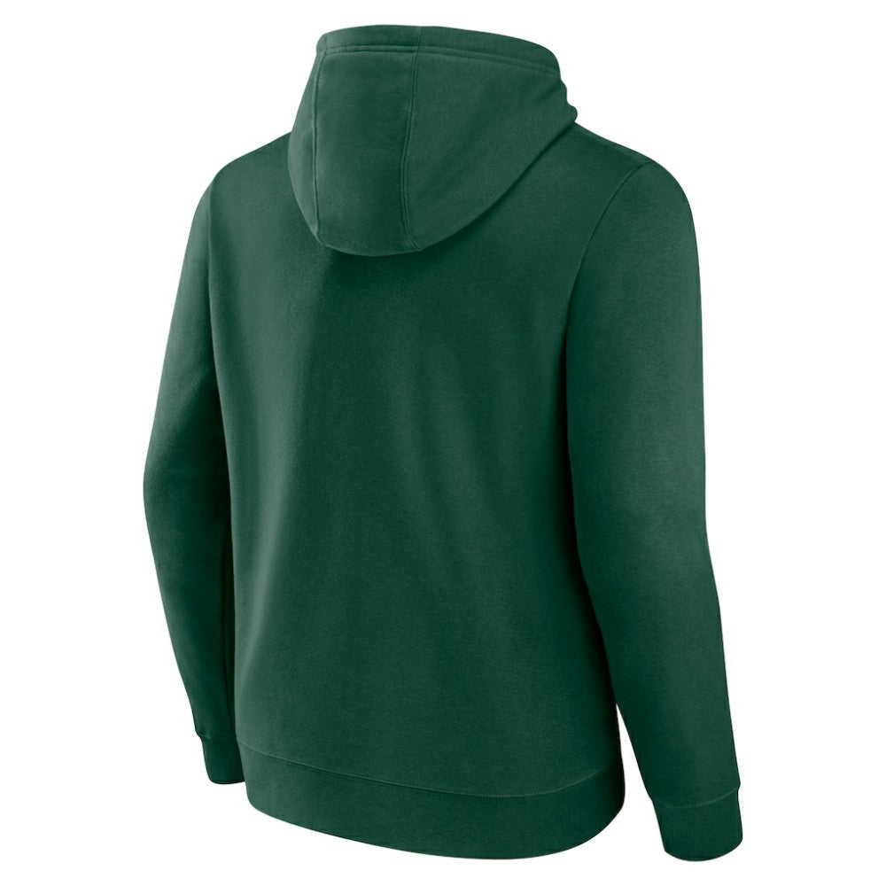 Minnesota Wild Fanatics Primary Logo Pullover Hoodie - Green | Fanatics on sale