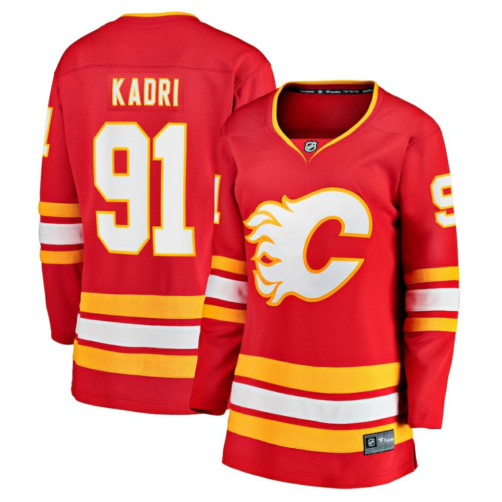 Nazem Kadri Calgary Flames Fanatics Women's Home Breakaway Player Jersey - Red | Fanatics sale