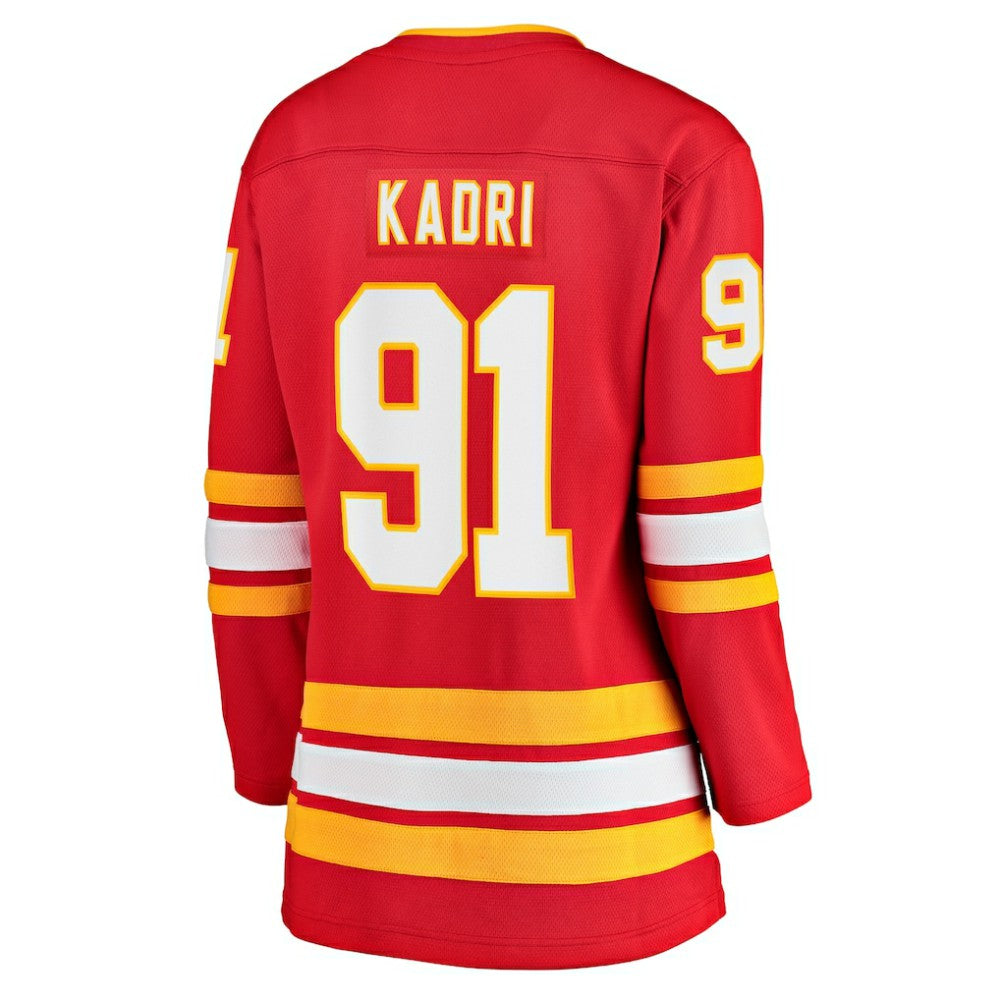 Nazem Kadri Calgary Flames Fanatics Women's Home Breakaway Player Jersey - Red | Fanatics sale