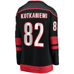 Jesperi Kotkaniemi Carolina Hurricanes Fanatics Women's Home Breakaway Player Jersey - Black | Fanatics Lifestyle