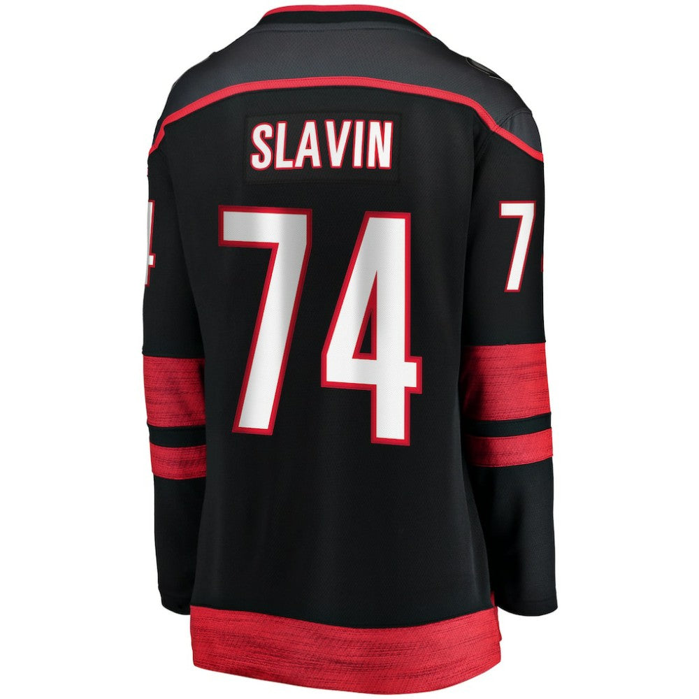 Jaccob Slavin Carolina Hurricanes Fanatics Women's Home Breakaway Player Jersey - Black | Fanatics discount