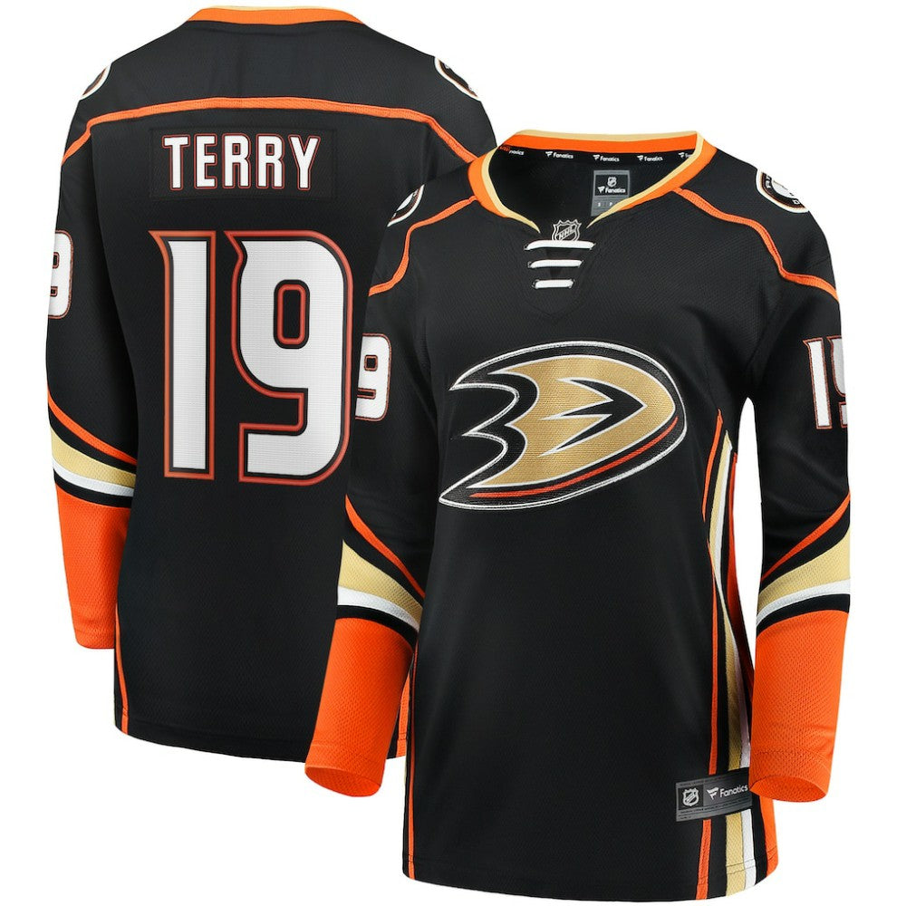 Troy Terry Anaheim Ducks Fanatics Women's Home Team Breakaway Player Jersey - Black | Fanatics discount