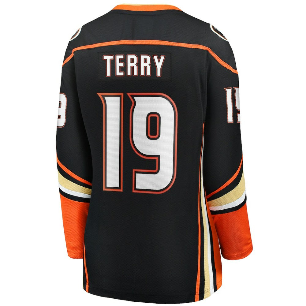 Troy Terry Anaheim Ducks Fanatics Women's Home Team Breakaway Player Jersey - Black | Fanatics discount