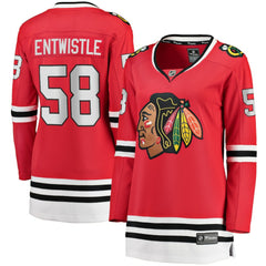 MacKenzie Entwistle Chicago Blackhawks Fanatics Women's Home Breakaway Player Jersey - Red | Fanatics discount