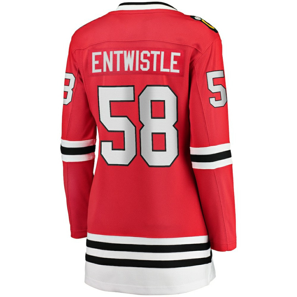 MacKenzie Entwistle Chicago Blackhawks Fanatics Women's Home Breakaway Player Jersey - Red | Fanatics discount
