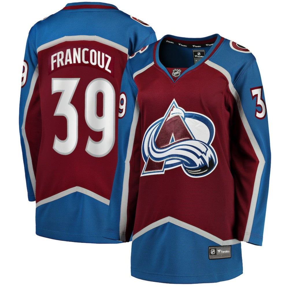 Pavel Francouz Colorado Avalanche Fanatics Women's Home Breakaway Player Jersey - Burgundy | Fanatics Lifestyle