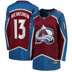 Valeri Nichushkin Colorado Avalanche Fanatics Women's Home Breakaway Player Jersey - Burgundy | Fanatics discount