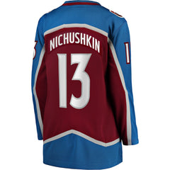 Valeri Nichushkin Colorado Avalanche Fanatics Women's Home Breakaway Player Jersey - Burgundy | Fanatics discount