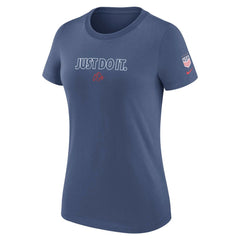 Nike - USWNT Women's Just Do It T-Shirt - Blue