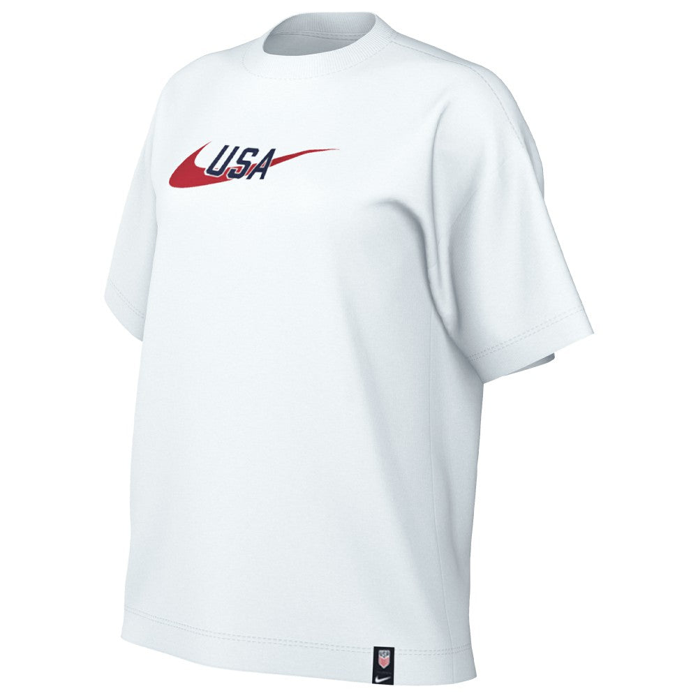 Nike - USMNT Women's Swoosh T-Shirt - White
