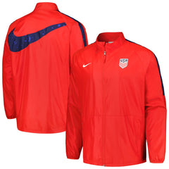 Nike - USMNT 2023 Academy AWF Raglan Full-Zip Jacket - Red