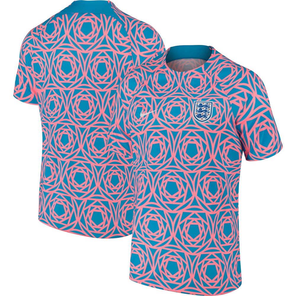 Nike - England Women's National Team 2023 Academy Pro Pre-Match Top - Blue
