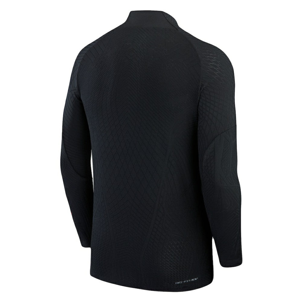 Nike - USWNT 2023 Strike Drill Performance Quarter-Zip Long Sleeve Top - Black