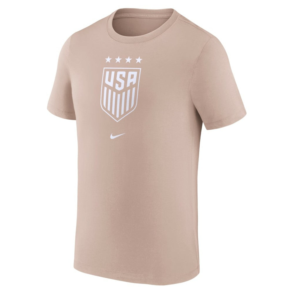 Nike - USWNT Crest T-Shirt - Tan