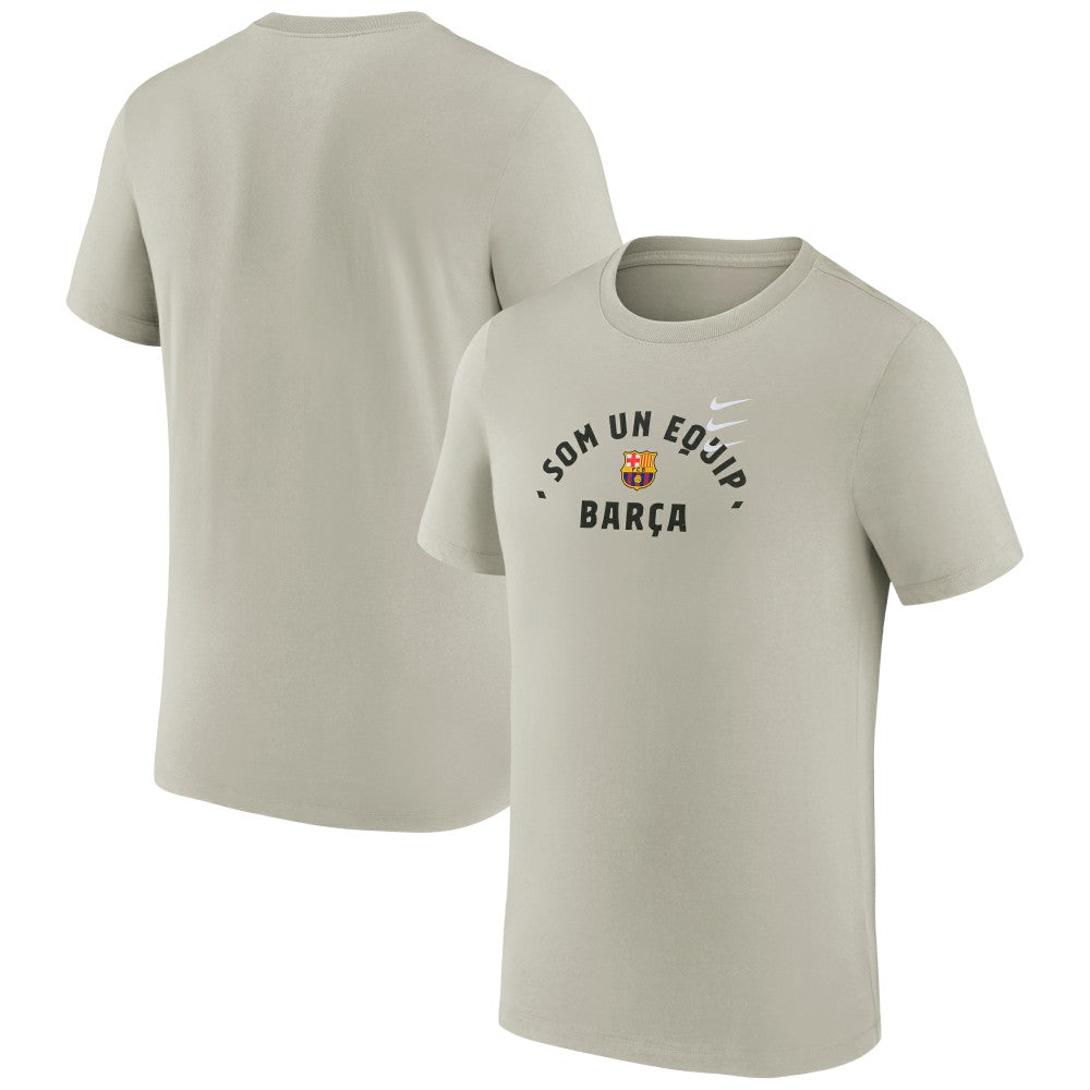 Nike - Barcelona Verbiage T-Shirt - Tan
