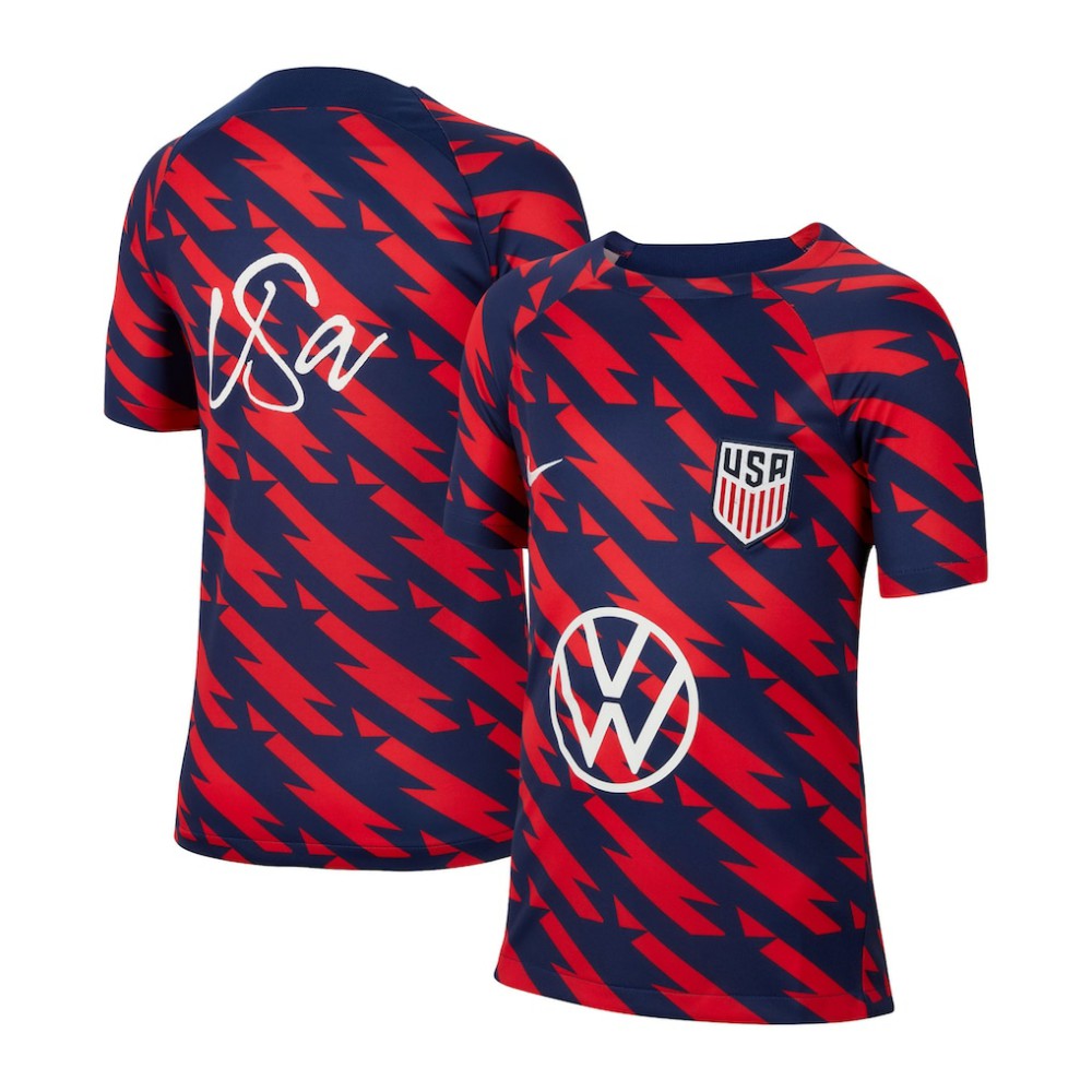 Nike - USMNT Youth 2023/24 Academy Pro Performance Pre-Match Top - Red