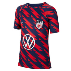 Nike - USMNT Youth 2023/24 Academy Pro Performance Pre-Match Top - Red
