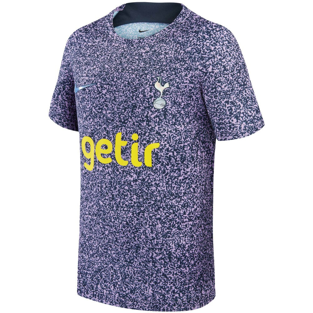 Nike - Tottenham Hotspur Youth 2023/24 Pre-Match Performance Top - Purple