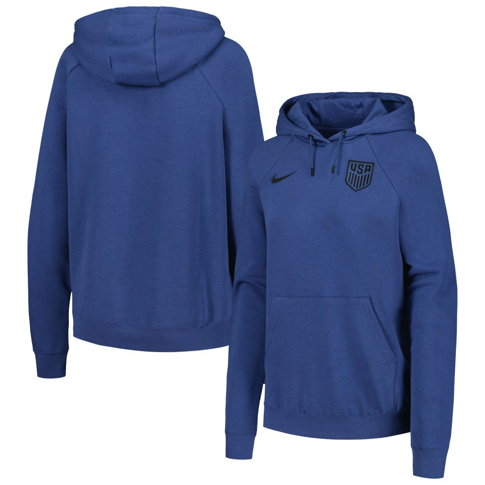 Nike - USMNT Women's Essential Raglan Pullover Hoodie - Blue