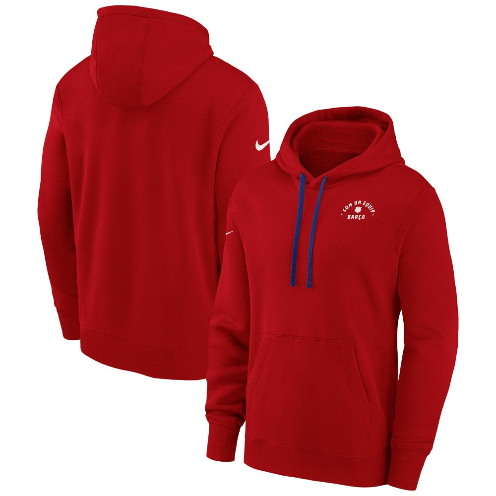 Nike - Barcelona Women's Essential Pullover Hoodie - Red