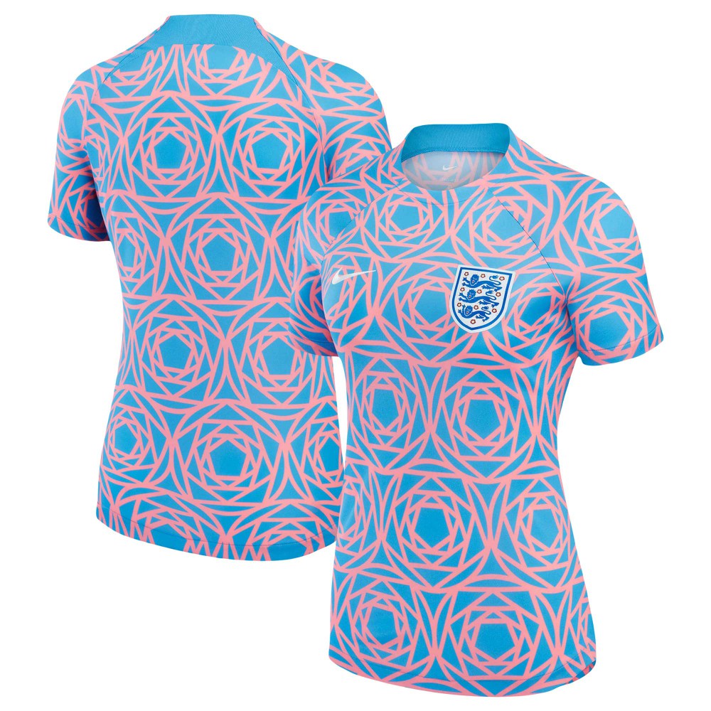 Nike - England Women's National Team Women's 2023 Pre-Match Top - Pink