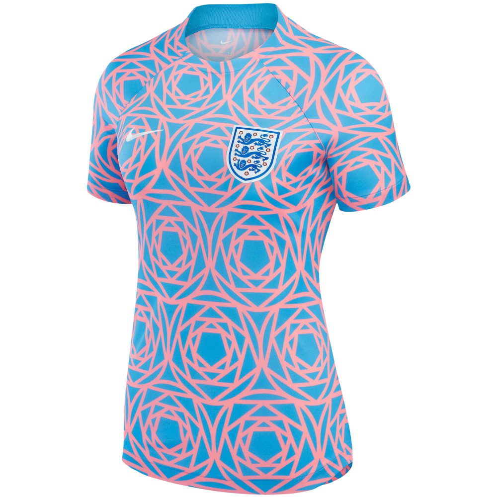 Nike - England Women's National Team Women's 2023 Pre-Match Top - Pink