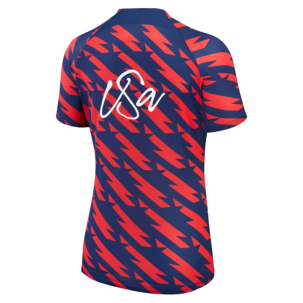 Nike - USMNT Women's 2023 Strike Drill Pre-Match Top - Red