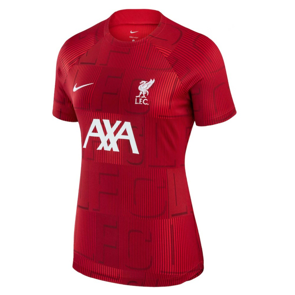 Nike - Liverpool Women's 2023 Pre-Match Top - Red