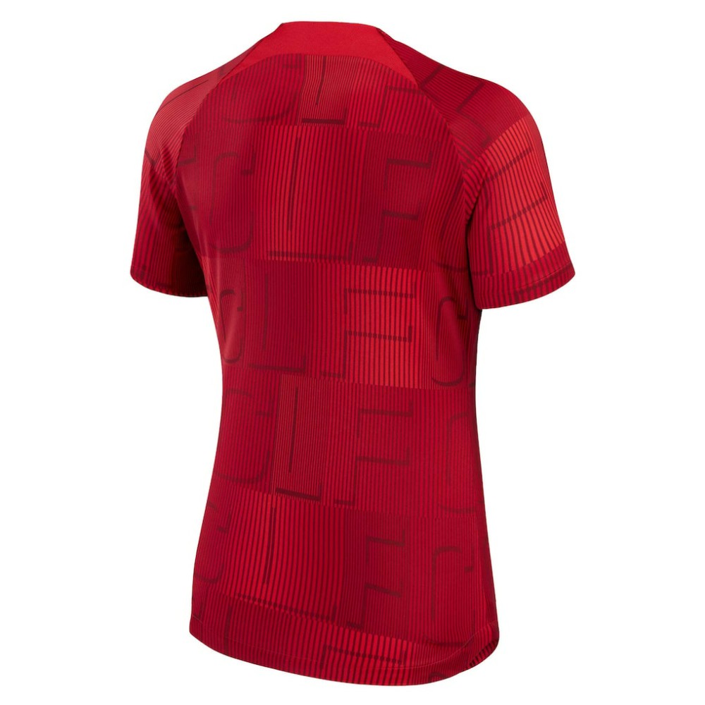 Nike - Liverpool Women's 2023 Pre-Match Top - Red