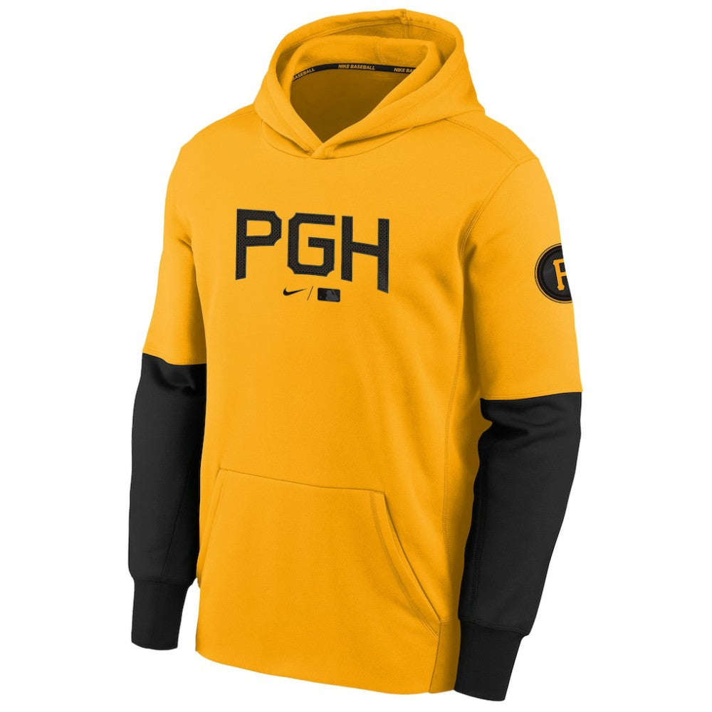 Pittsburgh Pirates Nike Youth City Connect Therma Performance Pullover Hoodie Discount